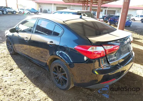 2014 Kia Forte Lx z USA, uszkodzony, nr VIN KNAFX4A62E5206489